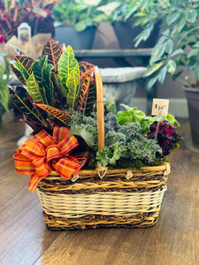 Large Fall Planter Basket