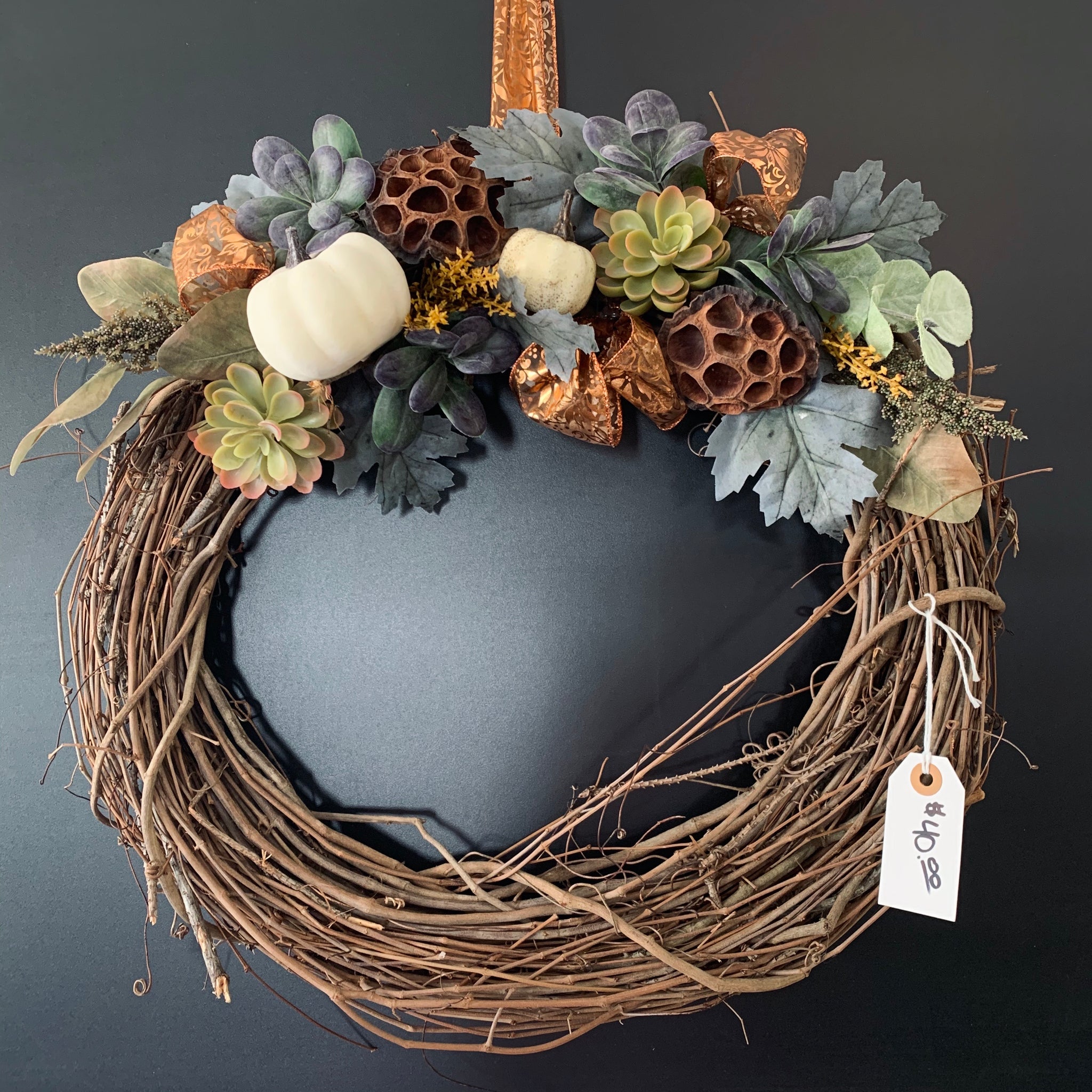 Fall Grapevine Wreath